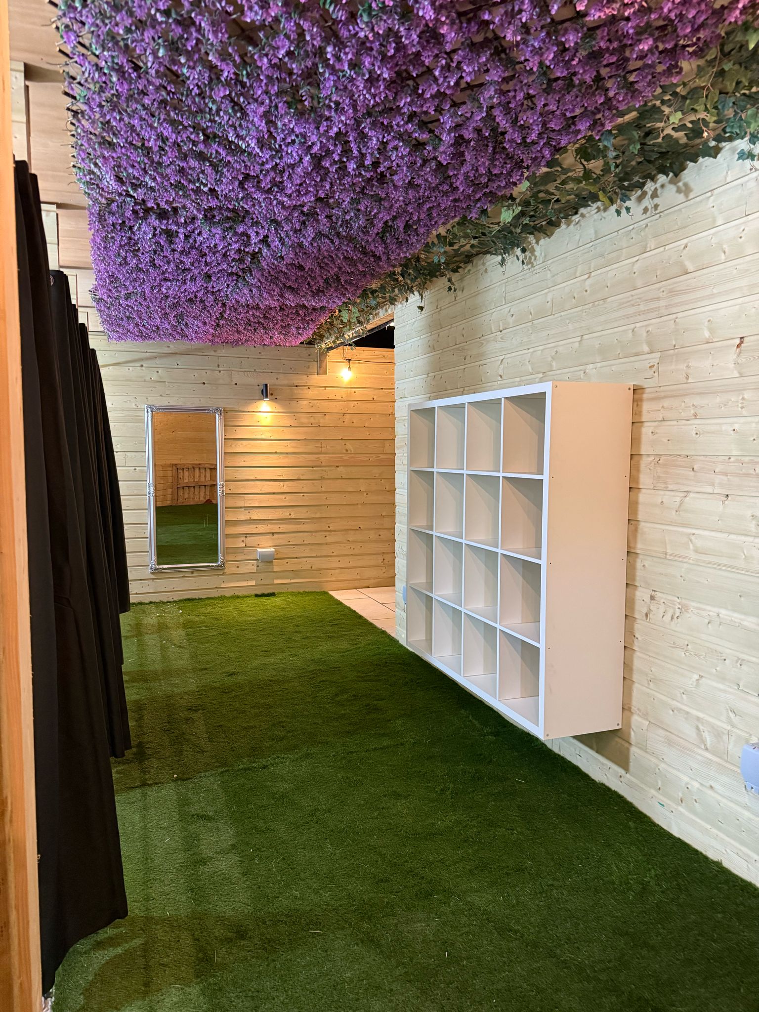 Toughers indoor sauna changing room